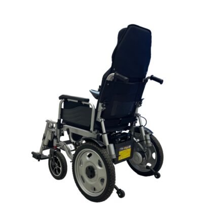 Electric Wheelchair: Foldable, Lightweight, Intelligent & Fully-Automatic Four-Wheel Mobility Scooter for Seniors and People with Disabilities